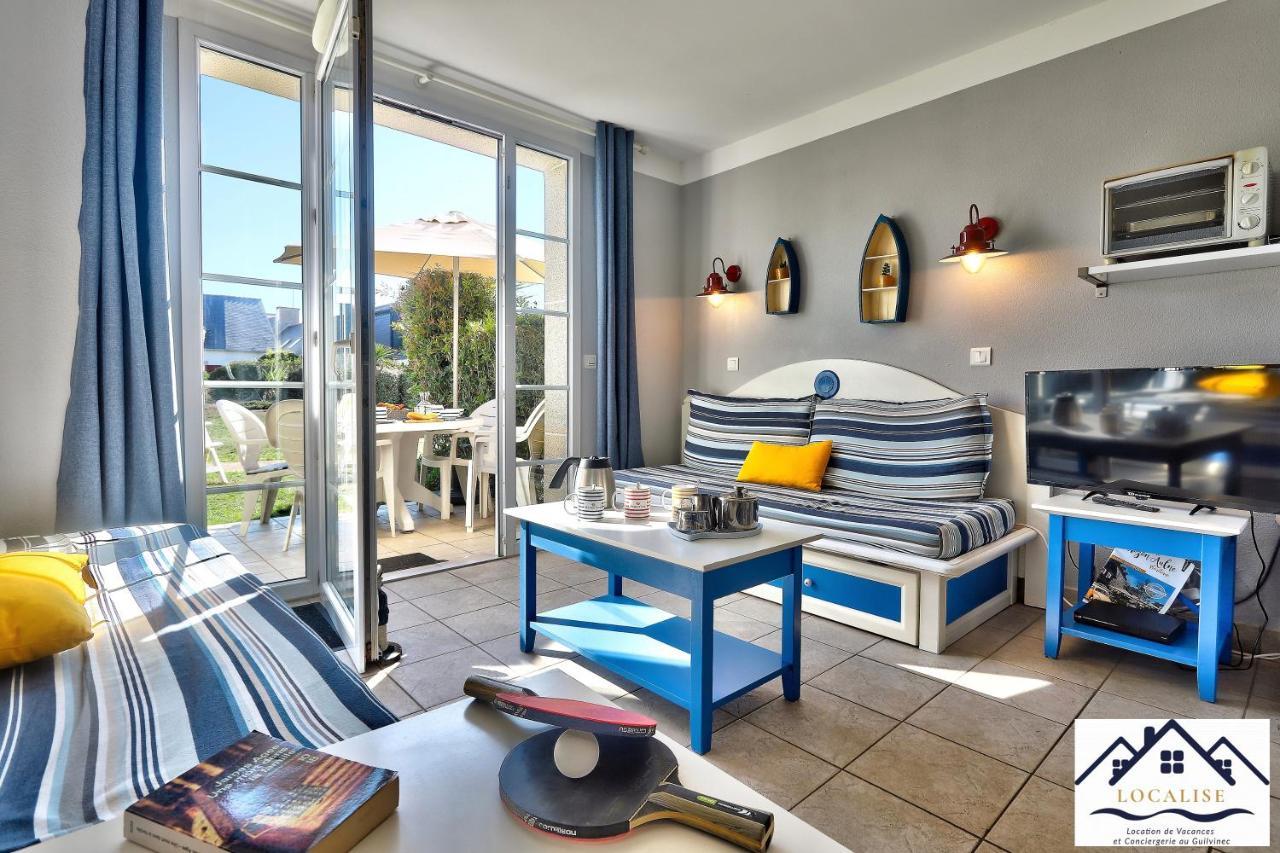 Localise - Maison E2 Au Guilvinec - A 20M De La Mer Avec Jardin Et Piscine - Tout A Pied, Plage, Port, Centre Commerces, Marche - Wifi Inclus - Vue Mer De La Chambre - Animaux Bienvenus - Linge De Lit Inclus المظهر الخارجي الصورة