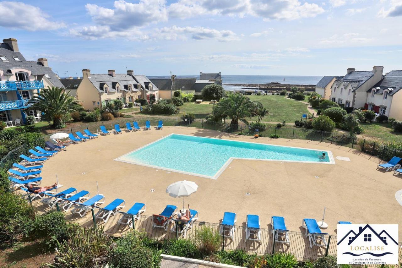 Localise - Maison E2 Au Guilvinec - A 20M De La Mer Avec Jardin Et Piscine - Tout A Pied, Plage, Port, Centre Commerces, Marche - Wifi Inclus - Vue Mer De La Chambre - Animaux Bienvenus - Linge De Lit Inclus المظهر الخارجي الصورة