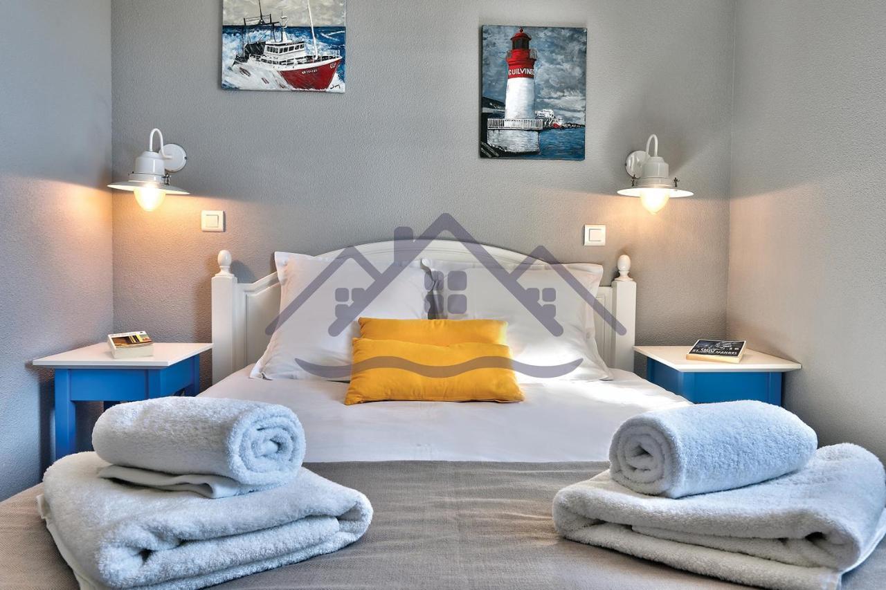 Localise - Maison E2 Au Guilvinec - A 20M De La Mer Avec Jardin Et Piscine - Tout A Pied, Plage, Port, Centre Commerces, Marche - Wifi Inclus - Vue Mer De La Chambre - Animaux Bienvenus - Linge De Lit Inclus المظهر الخارجي الصورة