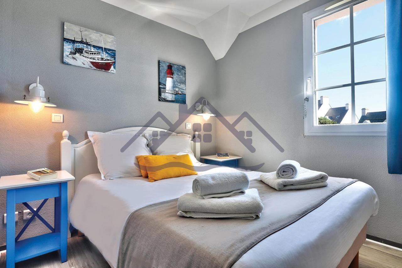 Localise - Maison E2 Au Guilvinec - A 20M De La Mer Avec Jardin Et Piscine - Tout A Pied, Plage, Port, Centre Commerces, Marche - Wifi Inclus - Vue Mer De La Chambre - Animaux Bienvenus - Linge De Lit Inclus المظهر الخارجي الصورة